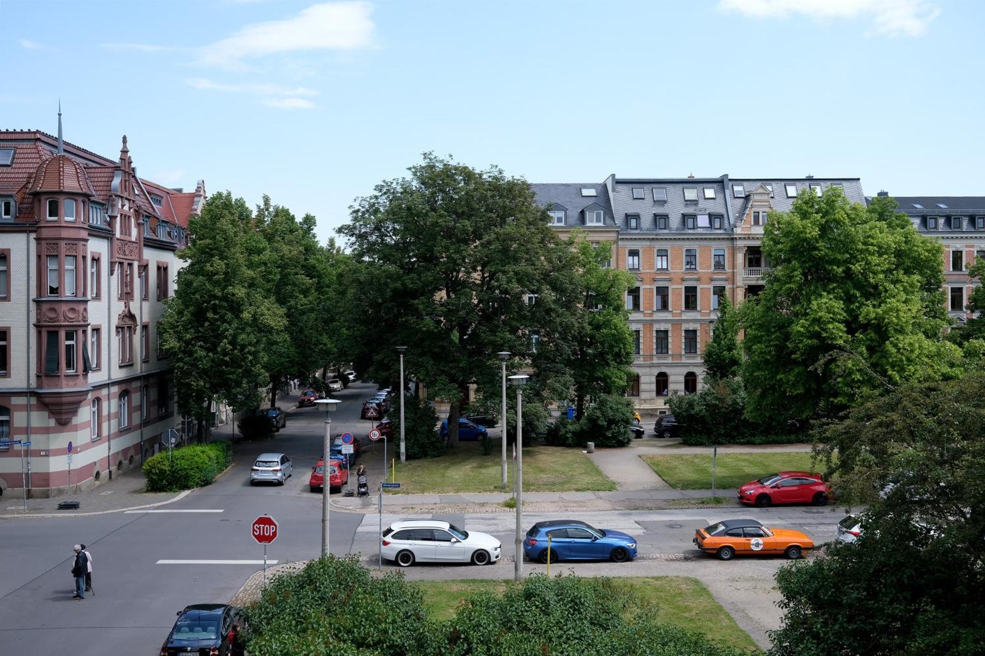 Schickes Apartment In Zwickau Direkt Am Roemerplatz Eksteriør bilde